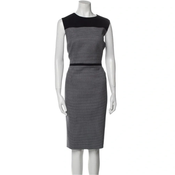 Hobbs London Dresses & Skirts - LNC Hobbs London Houndstooth Print Midi Length Dress